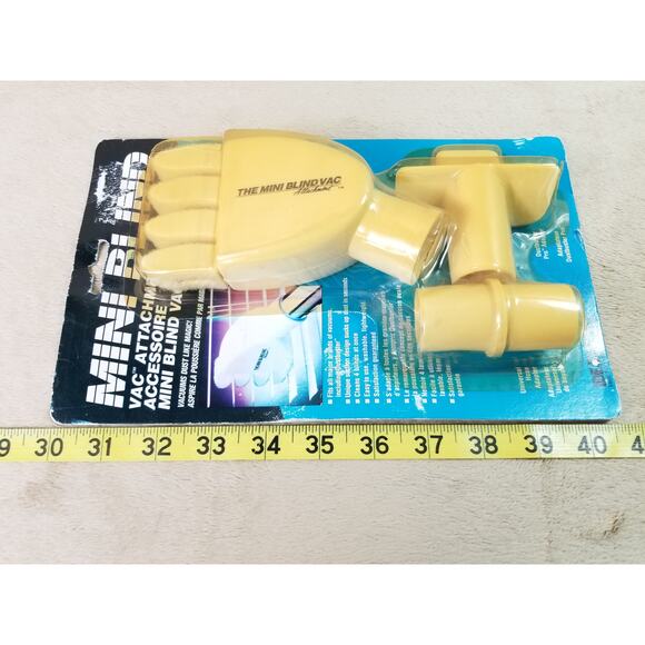 NEW Mini Blind Vac Attachment Vacuum Dust Universal Dust Adapter Ideaworks Vtg - Picture 12 of 12